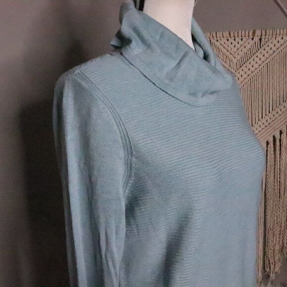 Adrienne Vittadini | Cowl Neck Tunic Sweater Medium - Picture 3 of 7